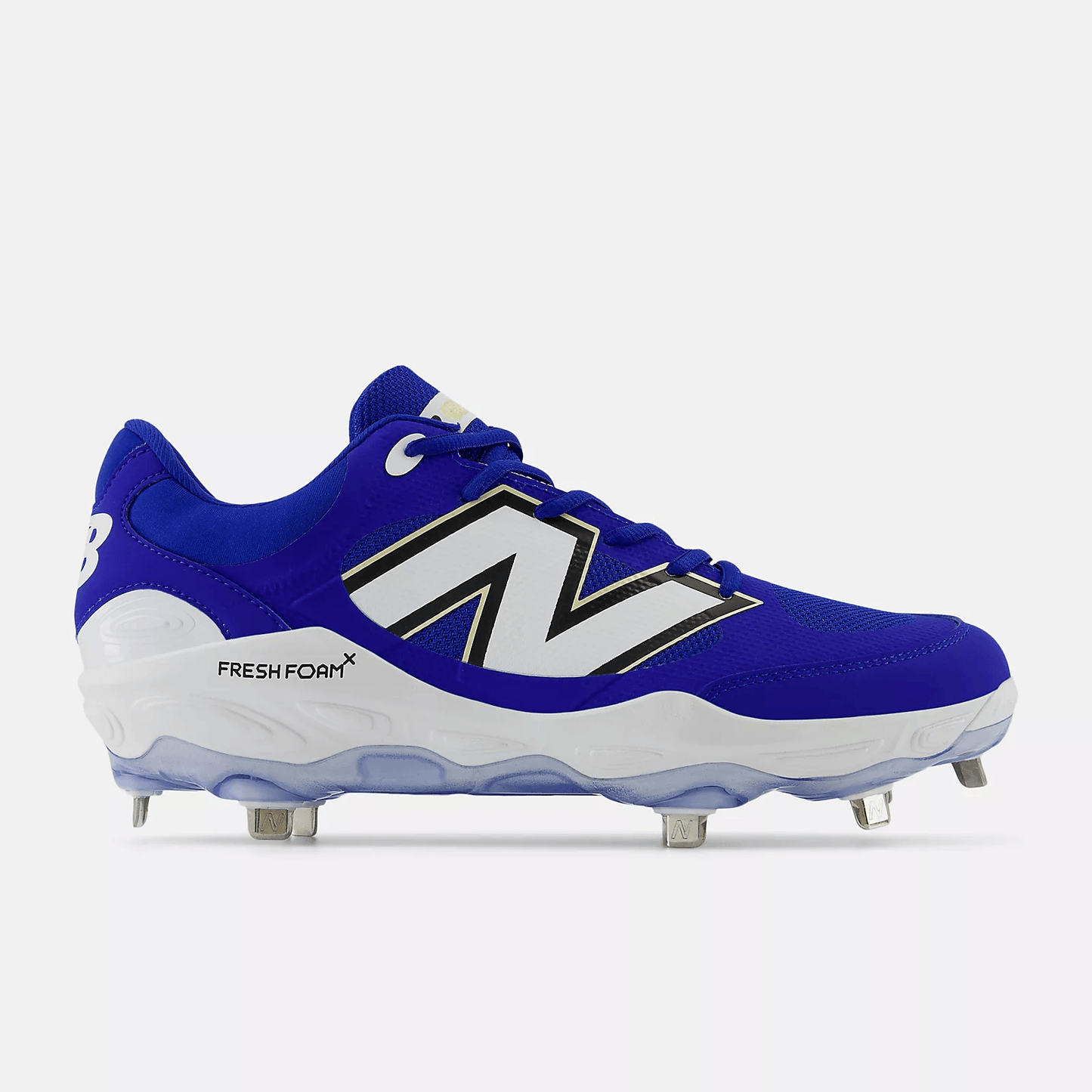 New Balance Men's Fresh Foam X 3000 v7 Metal Baseball Cleats - Royal - L3000TB7 - Smash It Sports