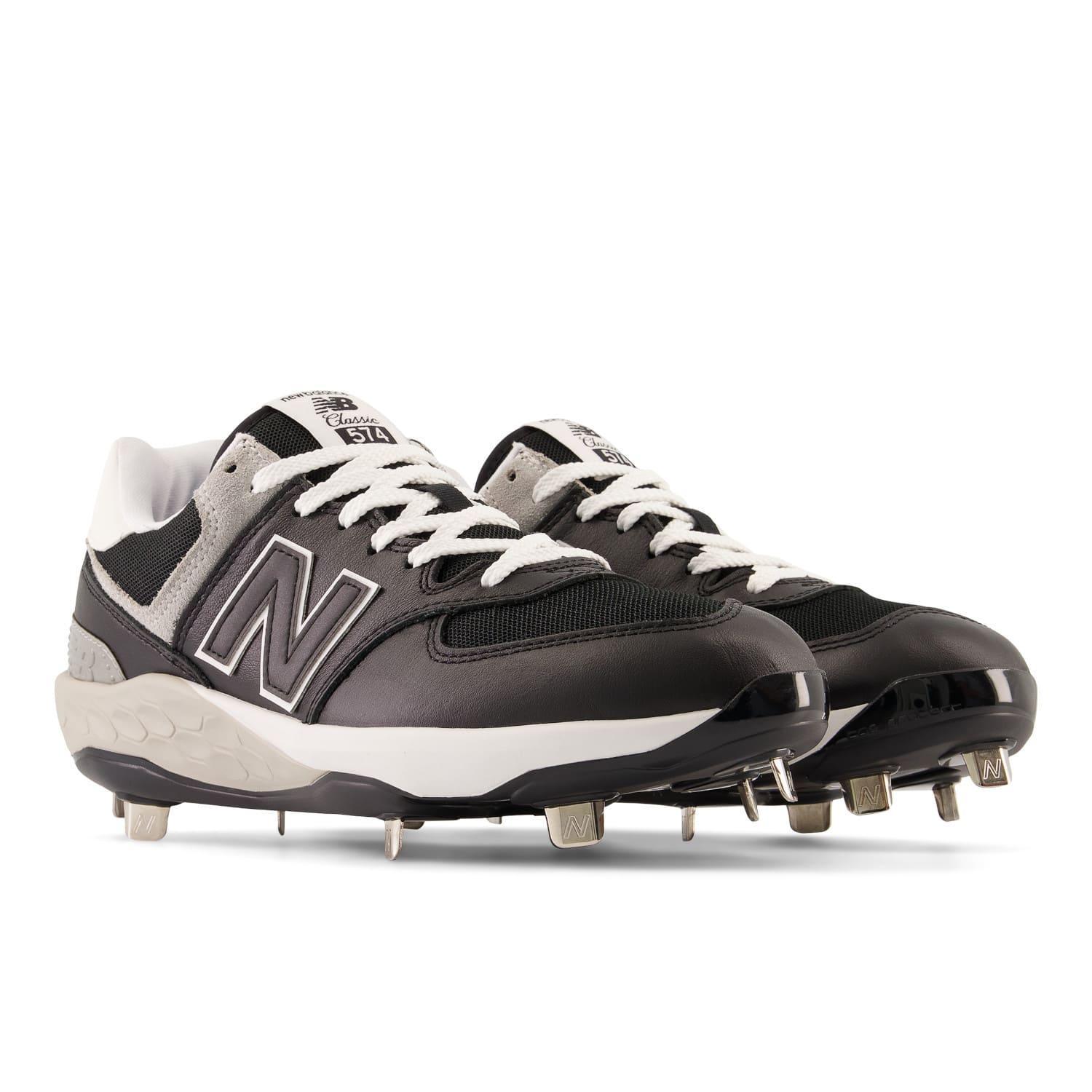 New Balance Men's Fresh Foam X 574 Lux Metal Baseball Cleats - L574BK1 – Product View | Smash It Sports