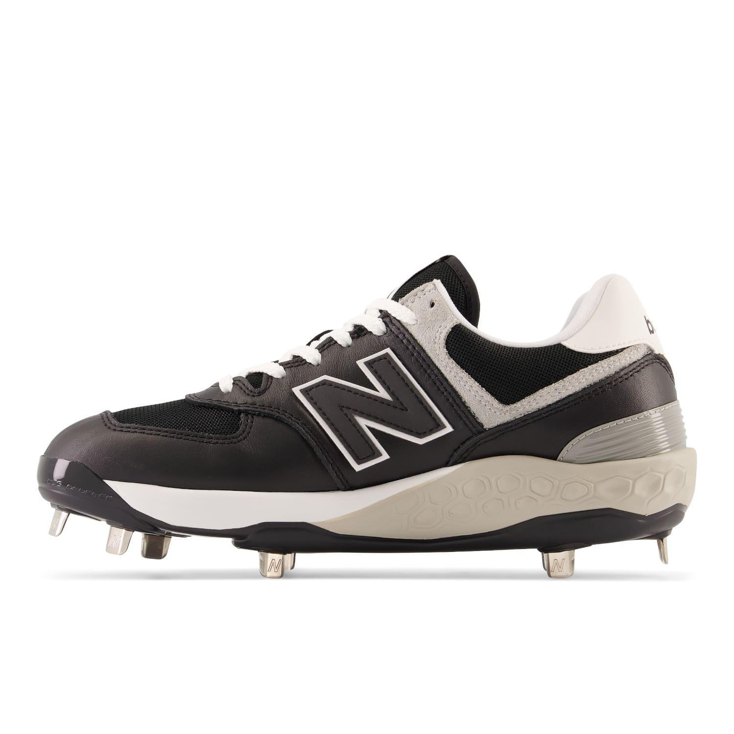 New Balance Men's Fresh Foam X 574 Lux Metal Baseball Cleats - L574BK1 – Product View | Smash It Sports