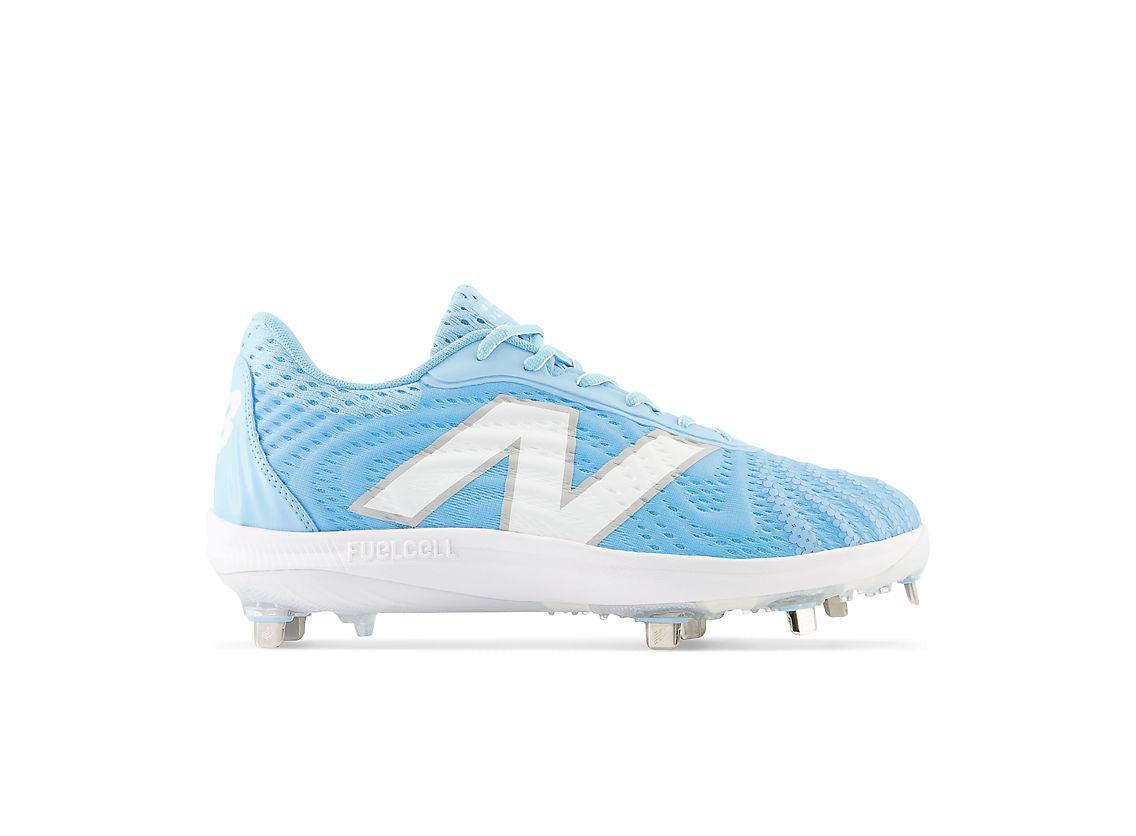 New Balance Men's FuelCell 4040 V7 Metal Baseball Cleats - Sky Blue / White - L4040SD7 - Smash It Sports