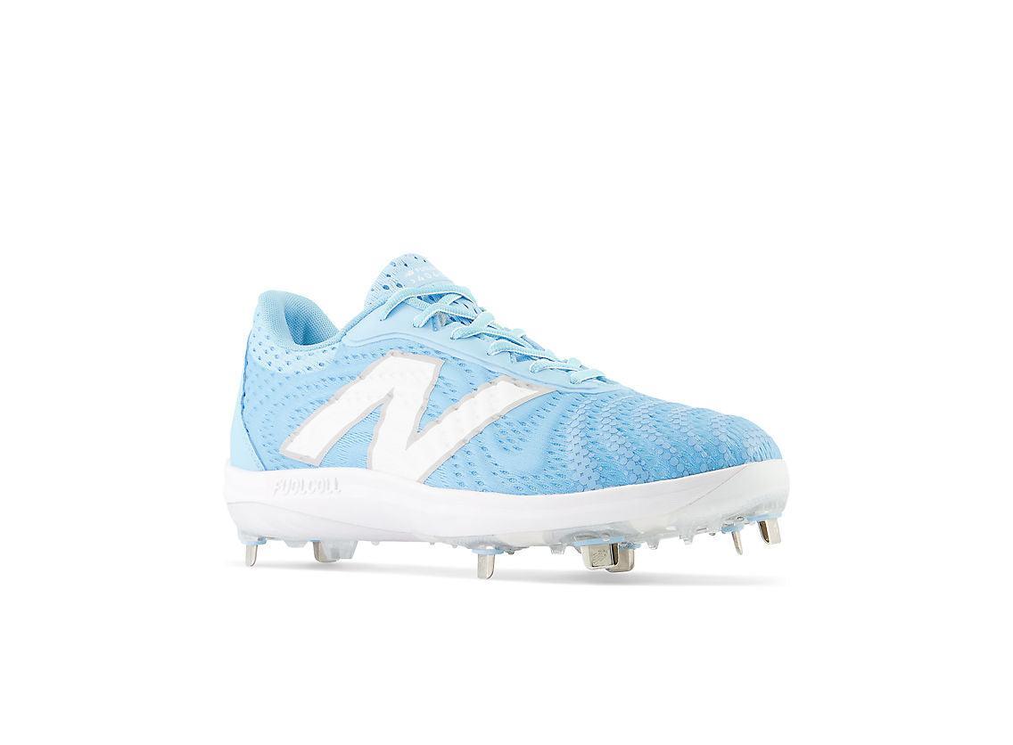 New Balance Men's FuelCell 4040 V7 Metal Baseball Cleats - Sky Blue / White - L4040SD7 - Smash It Sports