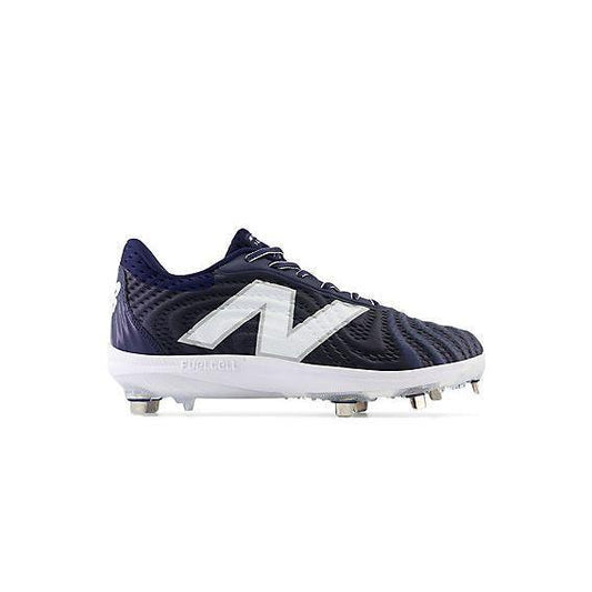 New Balance Men's FuelCell 4040 V7 Metal Baseball Cleats - Team Navy / Optic White - L4040TN7 - Smash It Sports