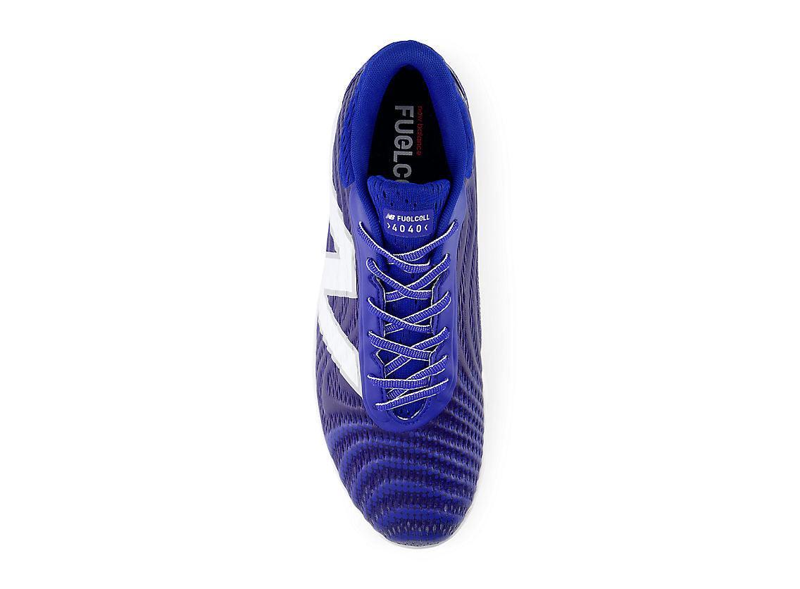 New Balance Men's FuelCell 4040 V7 Metal Baseball Cleats - Team Royal / White - L4040TB7 - Smash It Sports