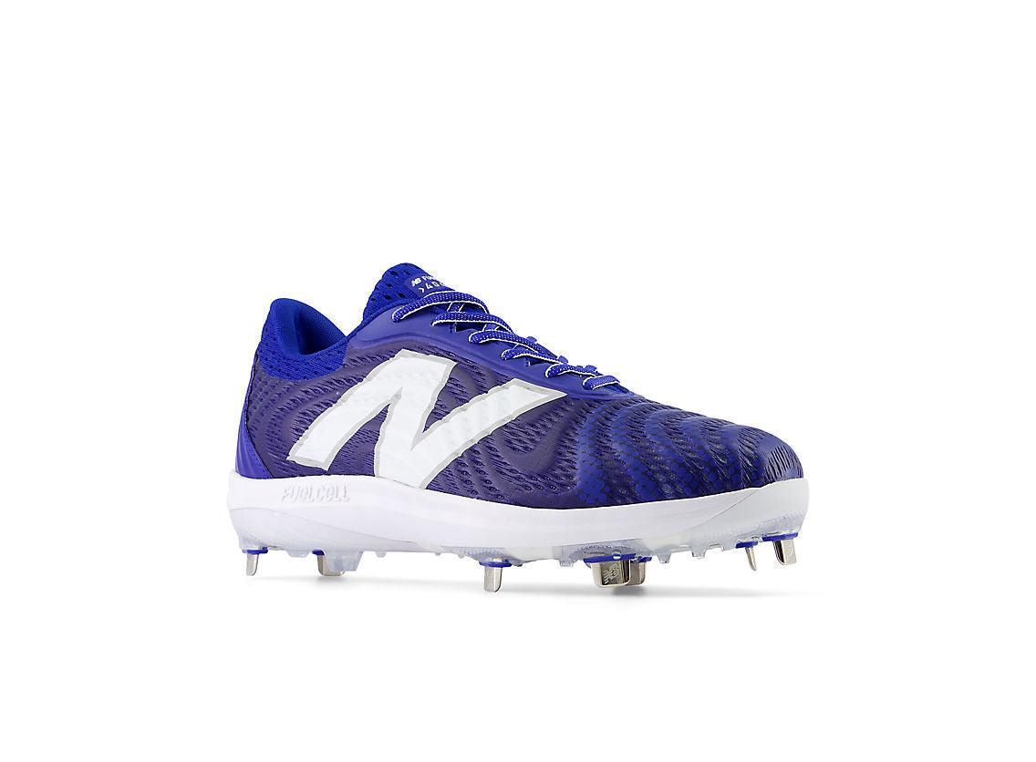 New Balance Men's FuelCell 4040 V7 Metal Baseball Cleats - Team Royal / White - L4040TB7 - Smash It Sports