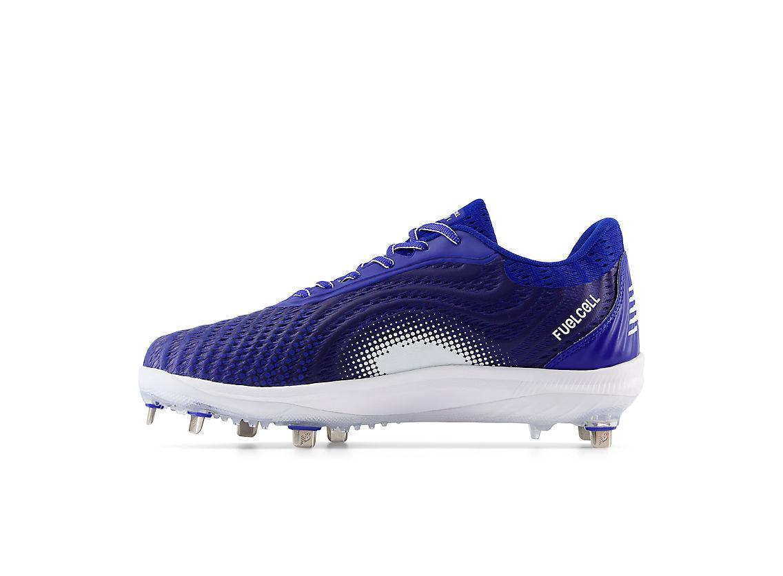 New Balance Men's FuelCell 4040 V7 Metal Baseball Cleats - Team Royal / White - L4040TB7 - Smash It Sports