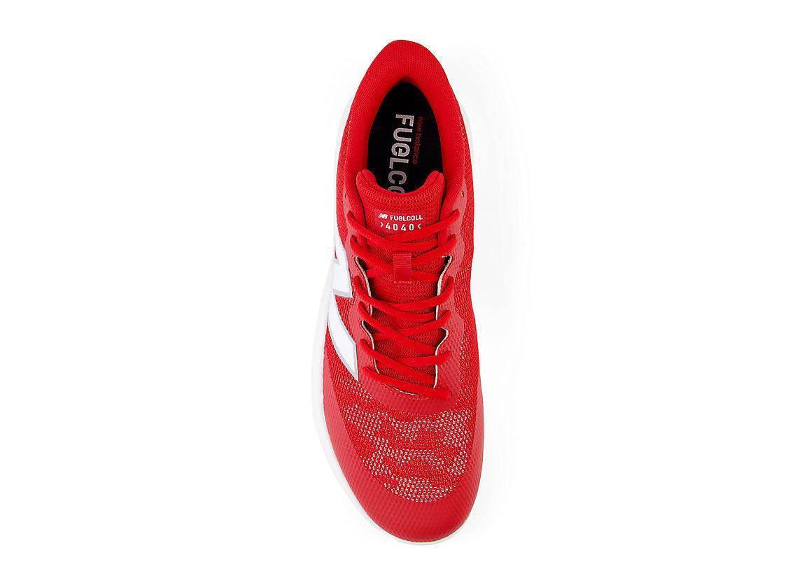 New Balance Men's FuelCell 4040 V7 Turf Baseball Shoes - Team Red / White - T4040TR7 – Product View | Smash It Sports