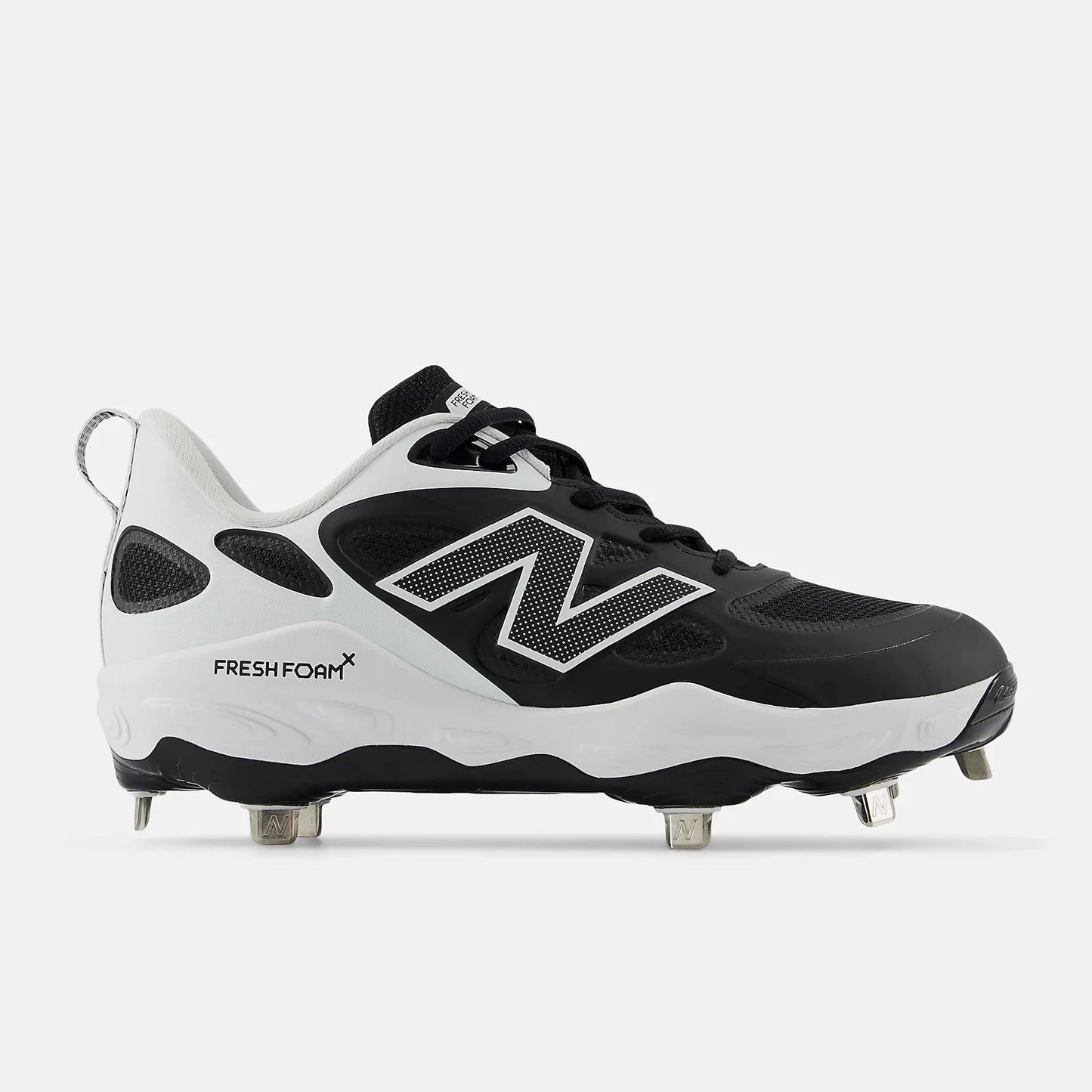 New Balance Women's Fresh Foam X Velo v4 Metal Fastpitch Softball Cleats - Black SMVELOK4 - Smash It Sports
