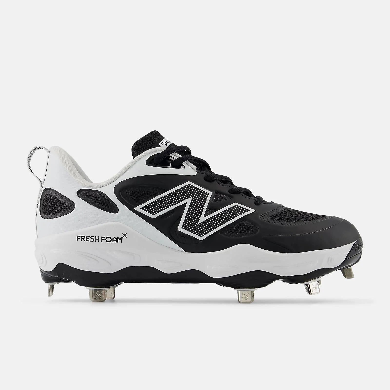 New Balance Women's Fresh Foam X Velo v4 Metal Fastpitch Softball Cleats - Black SMVELOK4 - Smash It Sports