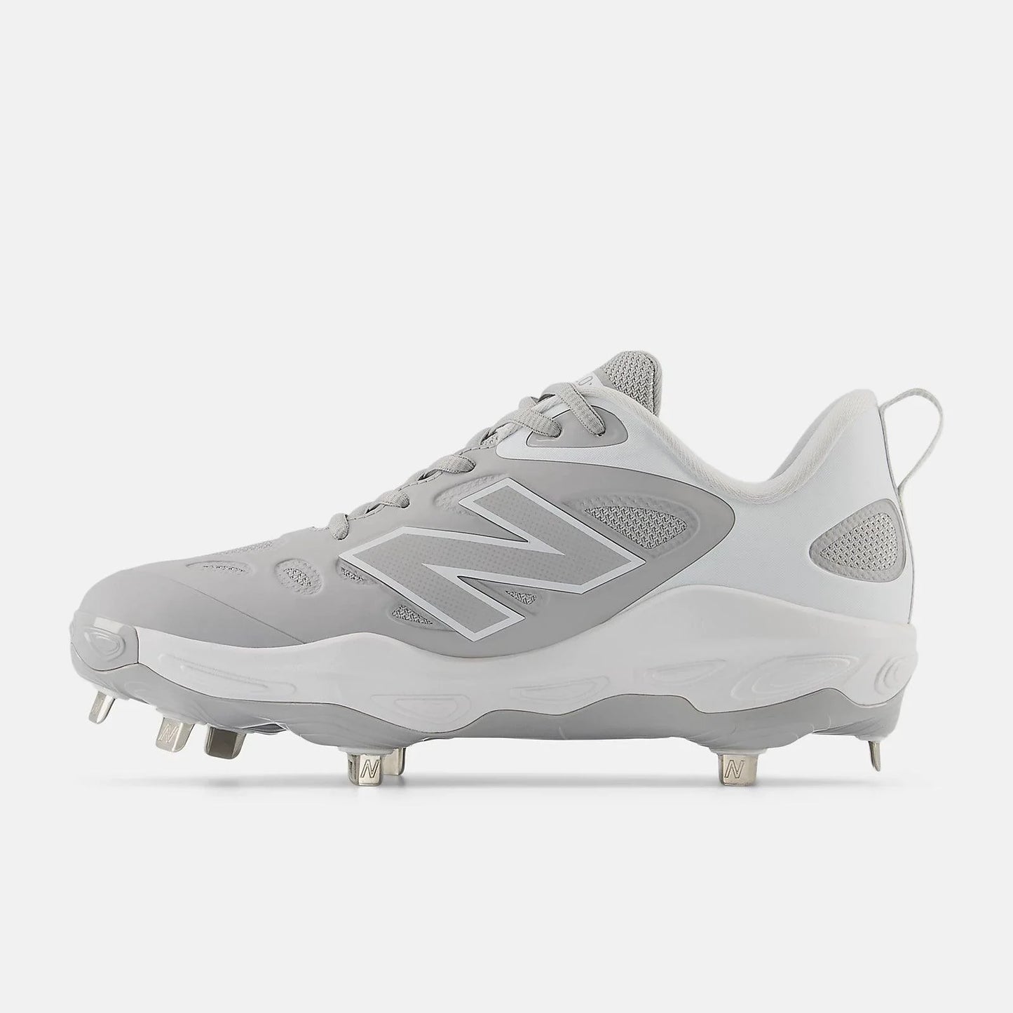 New Balance Women's Fresh Foam X Velo v4 Metal Fastpitch Softball Cleats - Grey SMVELOG4 – Product View | Smash It Sports