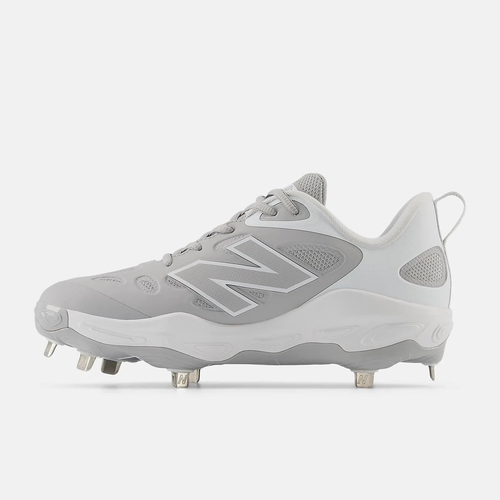 New Balance Women's Fresh Foam X Velo v4 Metal Fastpitch Softball Cleats - Grey SMVELOG4 – Product View | Smash It Sports