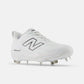 New Balance Women's Fresh Foam X Velo v4 Metal Fastpitch Softball Cleats - Synthetic White SMVELOS4 - Smash It Sports