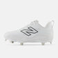 New Balance Women's Fresh Foam X Velo v4 Metal Fastpitch Softball Cleats - Synthetic White SMVELOS4 - Smash It Sports