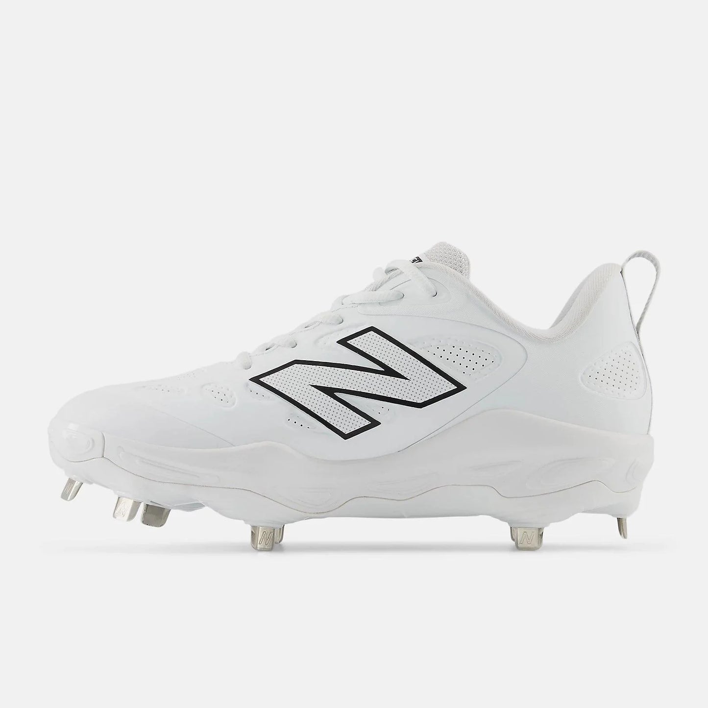 New Balance Women's Fresh Foam X Velo v4 Metal Fastpitch Softball Cleats - Synthetic White SMVELOS4 - Smash It Sports