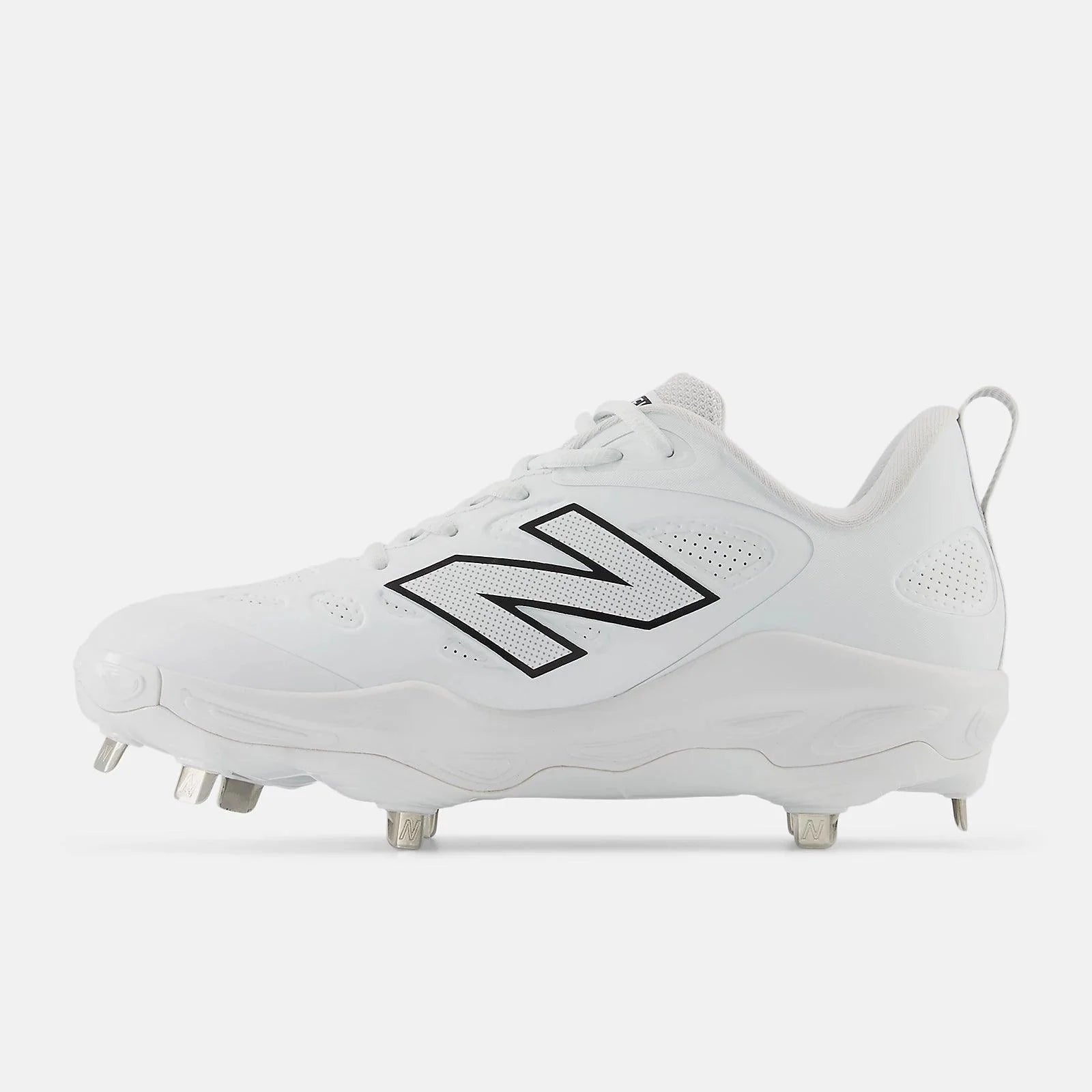 New Balance Women's Fresh Foam X Velo v4 Metal Fastpitch Softball Cleats - Synthetic White SMVELOS4 - Smash It Sports