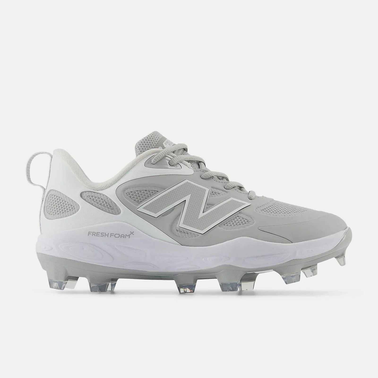 New Balance Women's Fresh Foam X Velo v4 Molded Softball Cleats - Grey SPVELOG4 - Smash It Sports