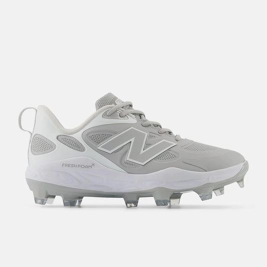 New Balance Women's Fresh Foam X Velo v4 Molded Softball Cleats - Grey SPVELOG4 - Smash It Sports