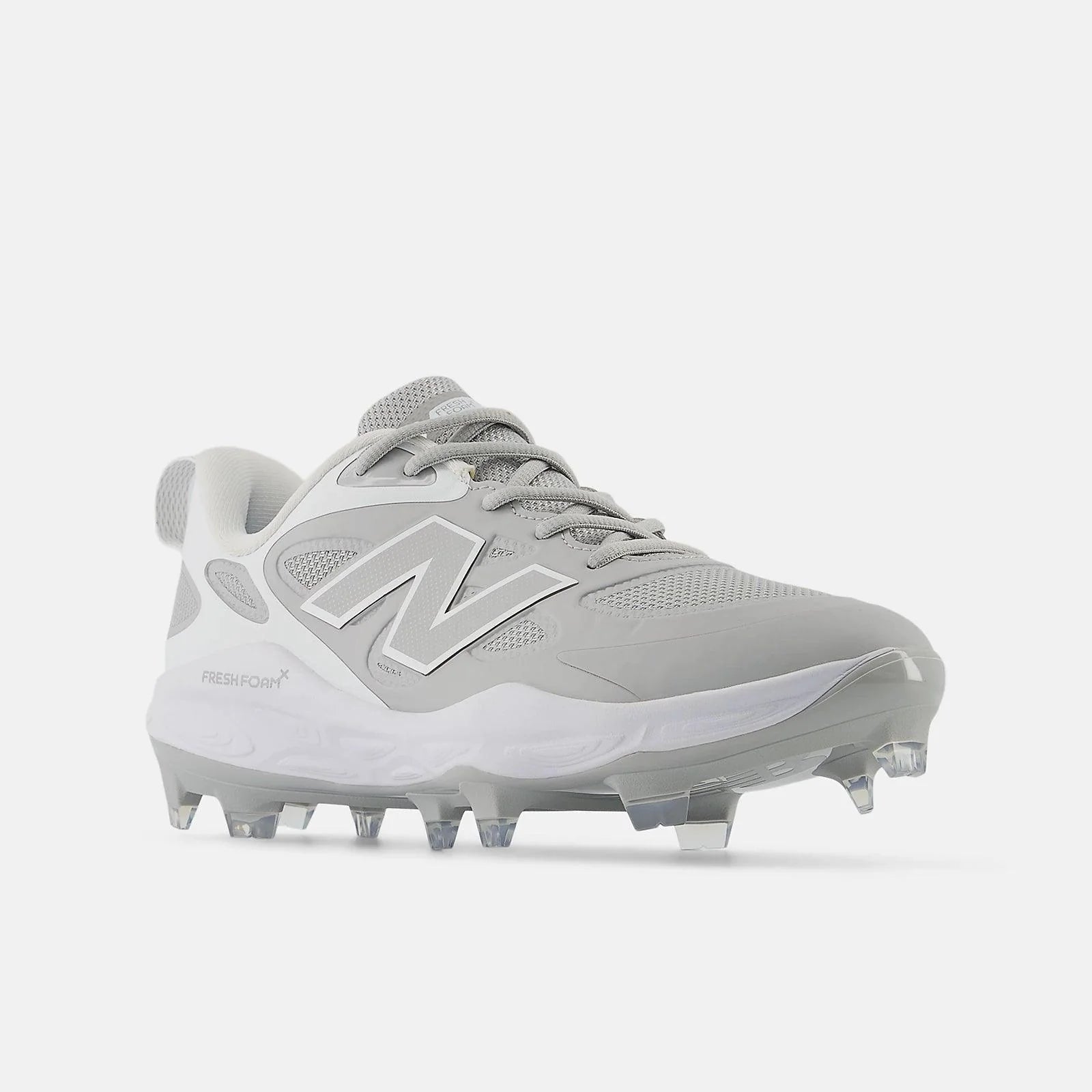 New Balance Women's Fresh Foam X Velo v4 Molded Softball Cleats - Grey SPVELOG4 - Smash It Sports