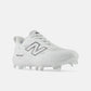 New Balance Women's Fresh Foam X Velo v4 Molded Softball Cleats - White SPVELOW4 - Smash It Sports