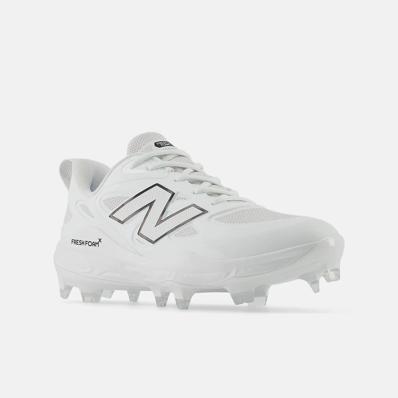 New Balance Women's Fresh Foam X Velo v4 Molded Softball Cleats - White SPVELOW4 - Smash It Sports