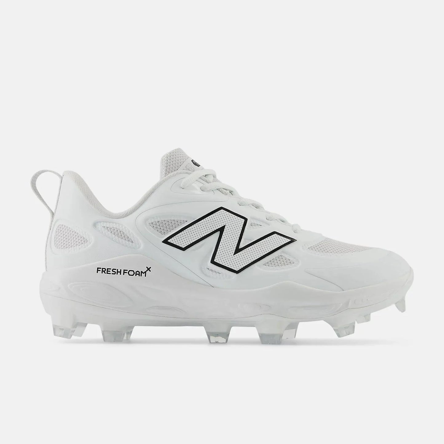 New Balance Women's Fresh Foam X Velo v4 Molded Softball Cleats - White SPVELOW4 - Smash It Sports