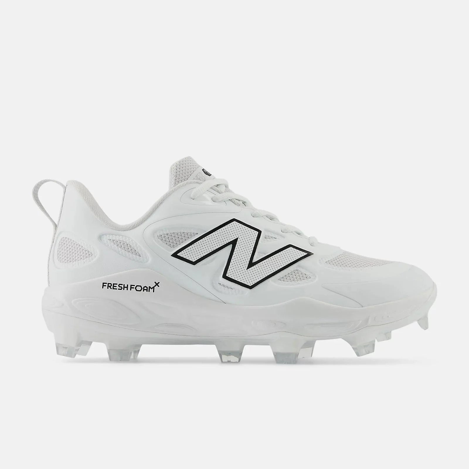 New Balance Women's Fresh Foam X Velo v4 Molded Softball Cleats - White SPVELOW4 - Smash It Sports