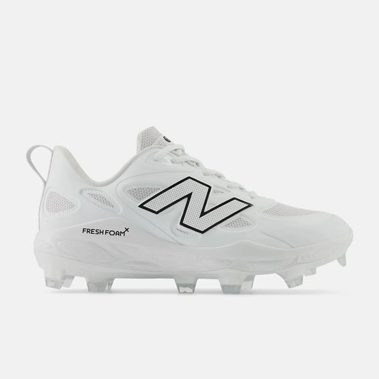 New Balance Women's Fresh Foam X Velo v4 Molded Softball Cleats - White SPVELOW4 - Smash It Sports