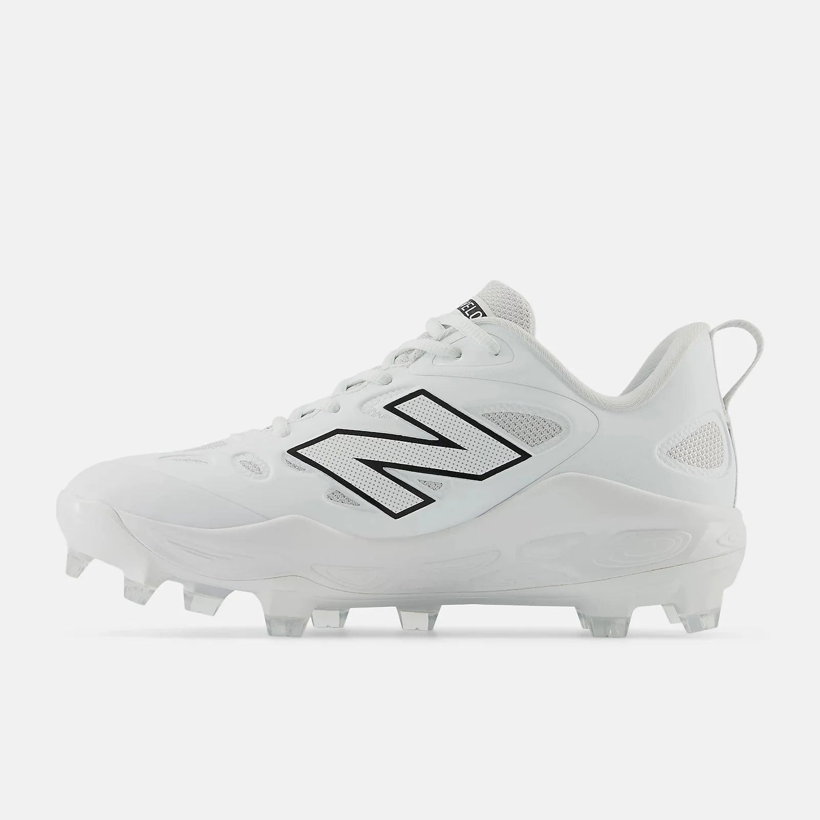 New Balance Women's Fresh Foam X Velo v4 Molded Softball Cleats - White SPVELOW4 - Smash It Sports