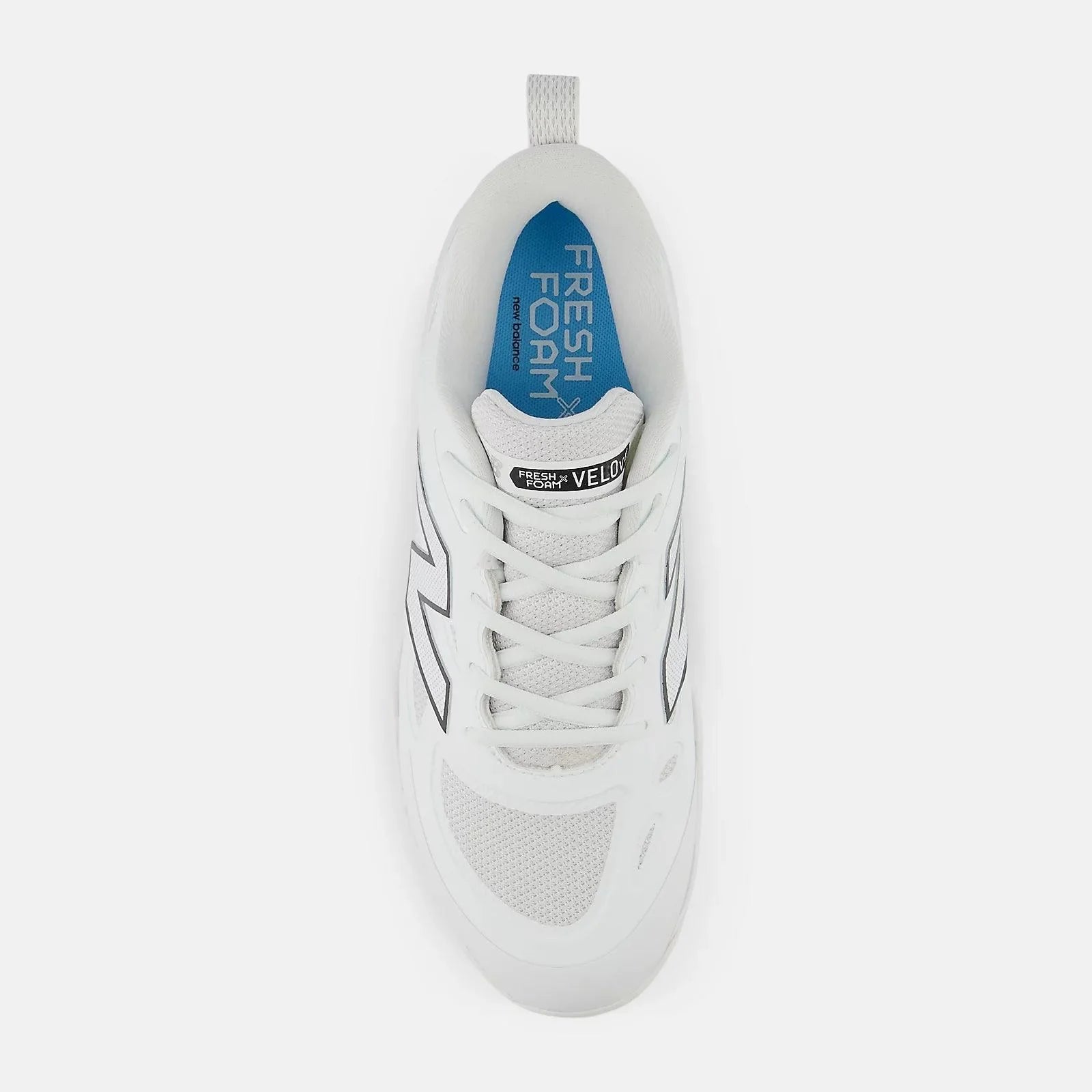 New Balance Women's Fresh Foam X Velo v4 Molded Softball Cleats - White SPVELOW4 - Smash It Sports