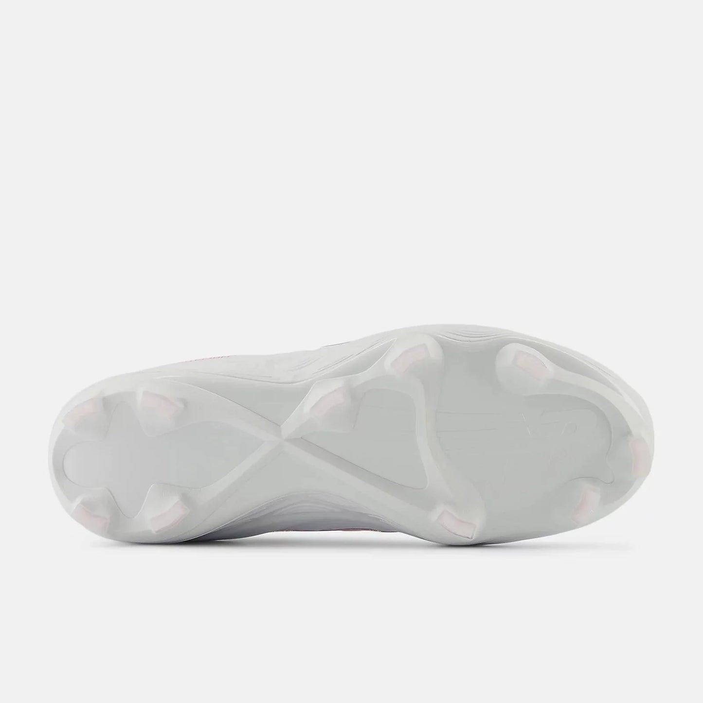 New Balance Women's Fresh Foam X Velo v4 Molded Softball Cleats - White with Ultra Pink SPVELOM4 - Smash It Sports