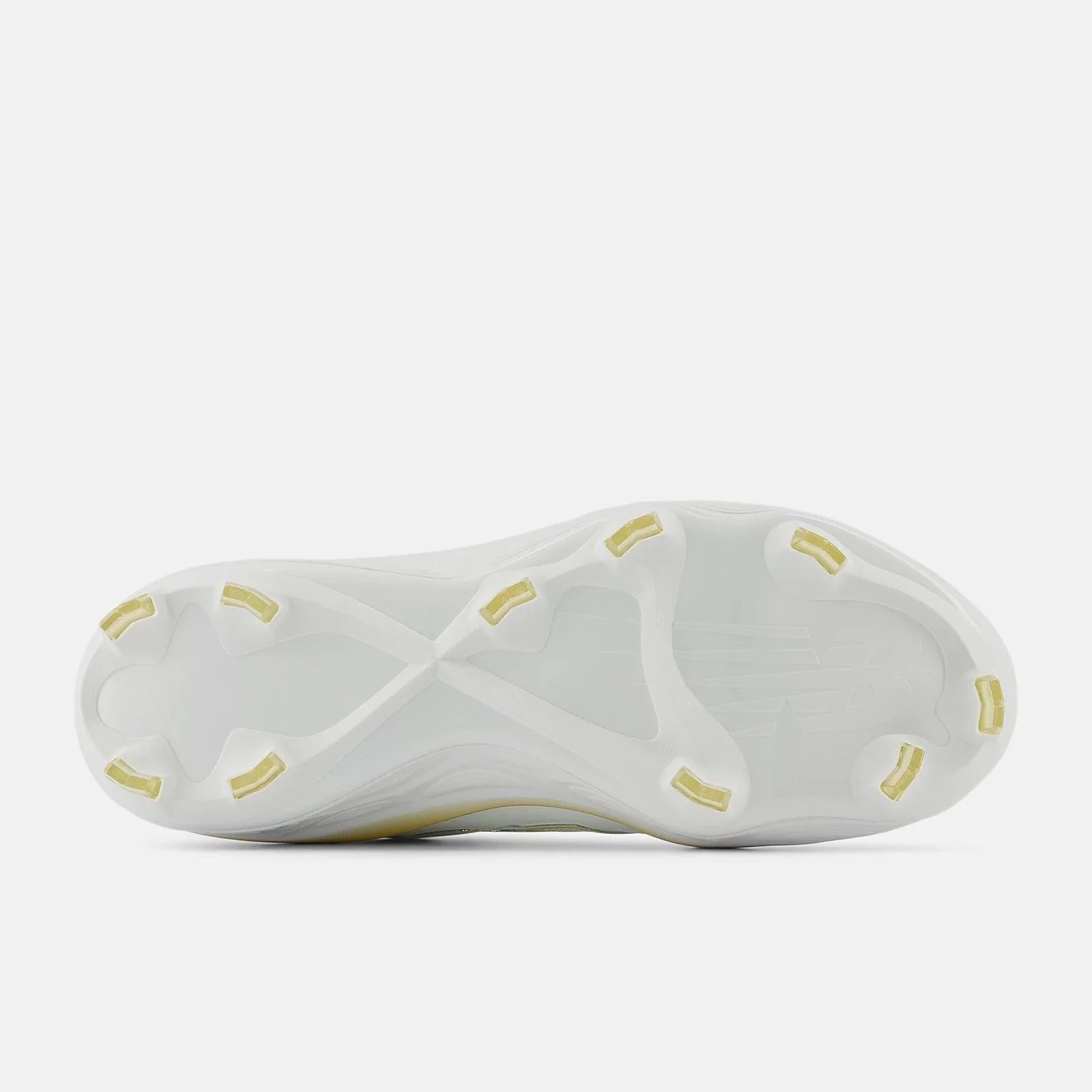 New Balance Women's Fresh Foam X Velo v4 Molded Softball Cleats - White/Gold SPVELOC4 - Smash It Sports