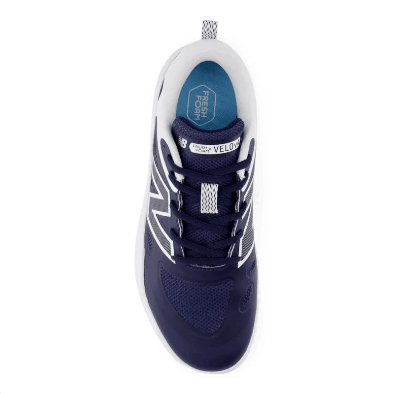 New Balance Women's Fresh Foam x Velo v4 Turf-Trainer Softball Shoes - Navy STVELON4 - Smash It Sports