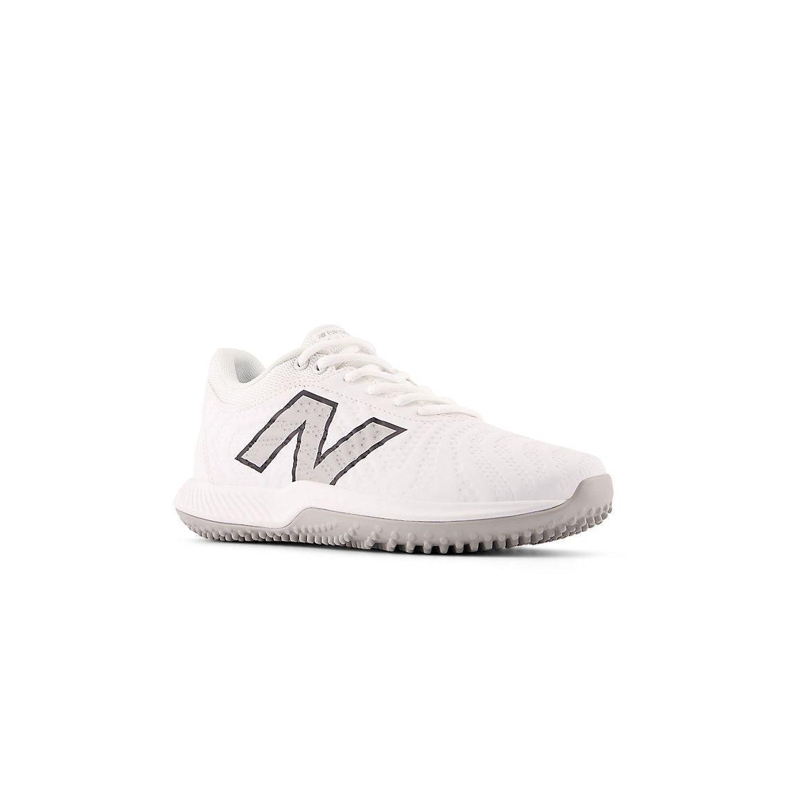 New Balance Women's FuelCell FUSE v4 Turf Trainer Softball Shoes - Optic White/Raincloud - STFUSEW4 – Product View | Smash It