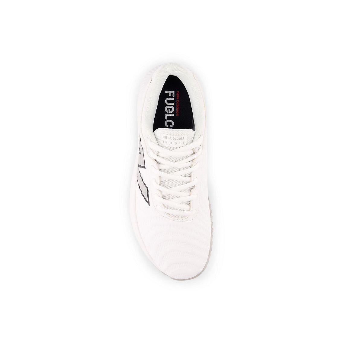 New Balance Women's FuelCell FUSE v4 Turf Trainer Softball Shoes - Optic White/Raincloud - STFUSEW4 – Product View | Smash It