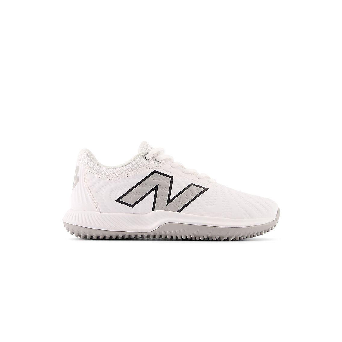 New Balance Women's FuelCell FUSE v4 Turf Trainer Softball Shoes - Optic White/Raincloud - STFUSEW4 – Product View | Smash It