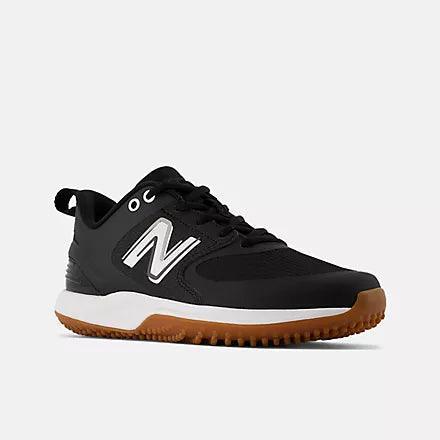 New Balance Women's VELO v3 Turf Softball Shoes - Black - STVELOK3 – Third View | Smash It Sports