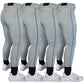 Original Dirty Mids - Piped Collection Baseball Pants (Grey) - Smash It Sports