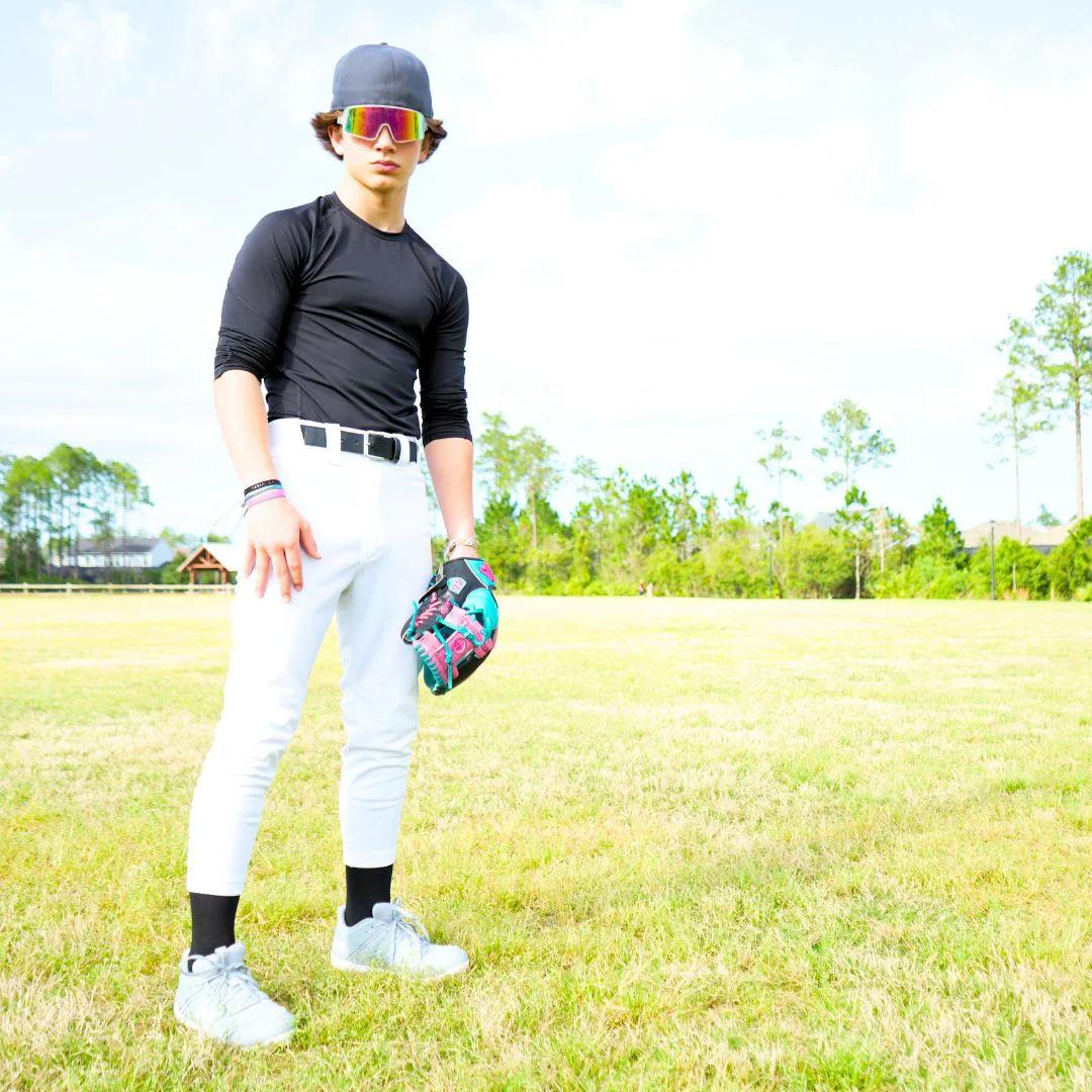 Original Dirty Mids - The Essentials Baseball Pants (White) - Smash It Sports