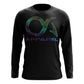 Overcome Average Long Sleeve Shirt (Holographic) – Primary View | Smash It Sports