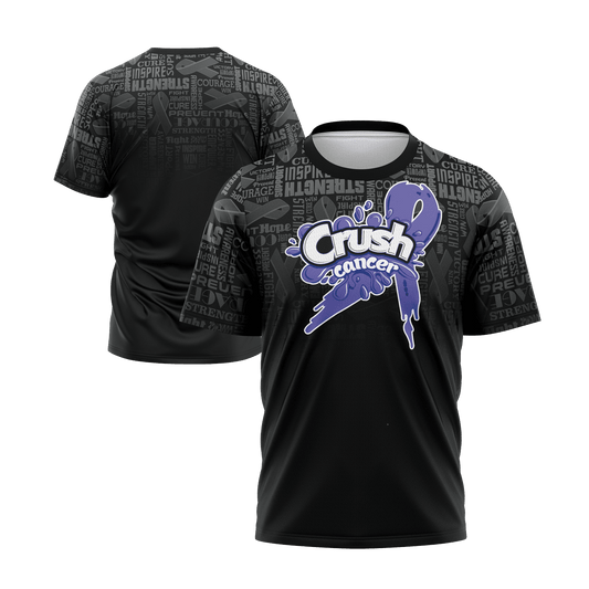 Crush Cancer Short Sleeve Shirt - Pancreatic Cancer