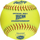Rawlings 12" NJCAAFP NJCAA Championship 47/375 Leather Fastpitch Softballs NJCAAFP – Specs Overview | Smash It Sports | leath