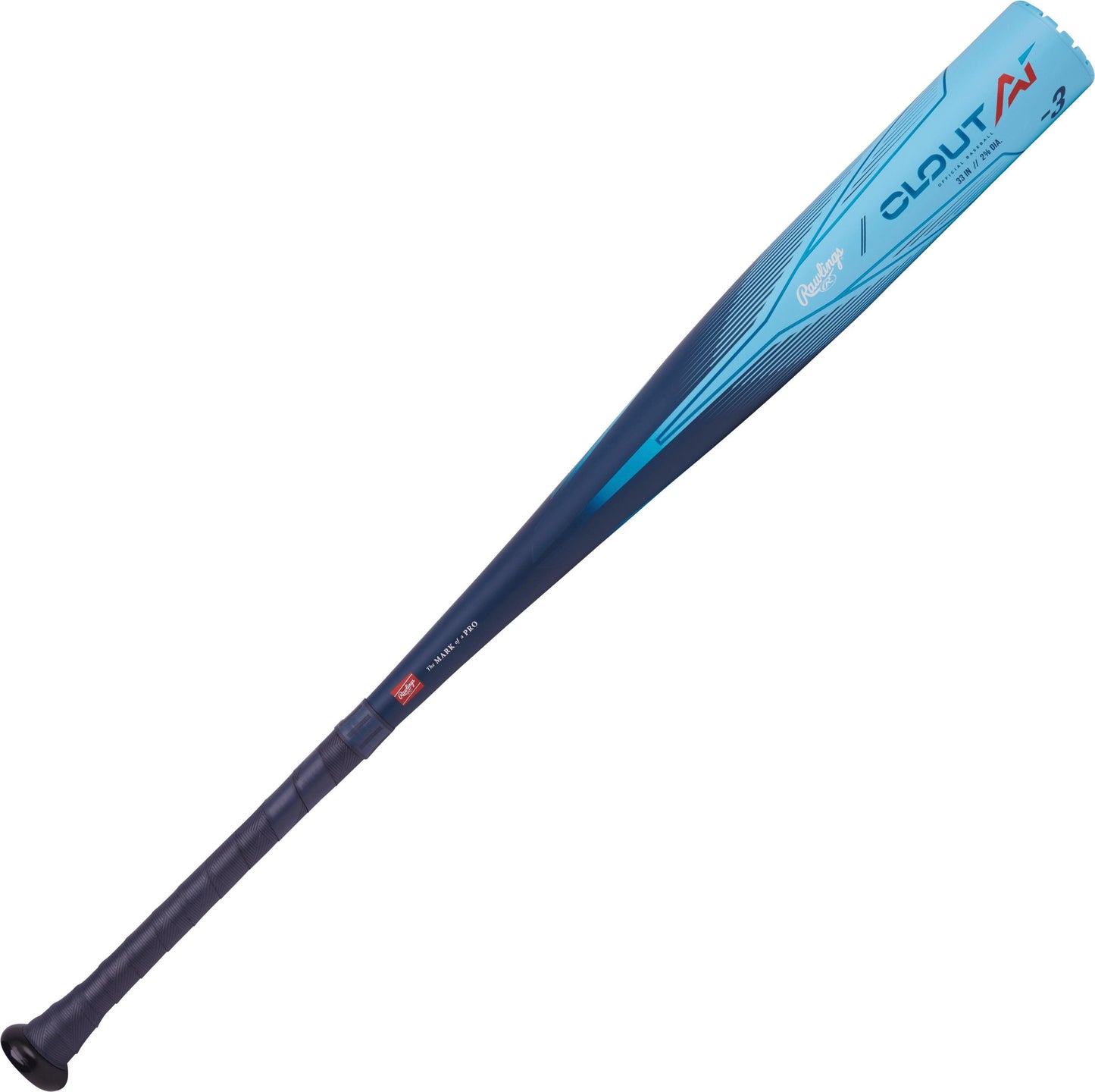 Rawlings Clout (-3) BBCOR Baseball Bat - RBB4C3 – Product View | Smash It Sports | alloy, bbcor, one-piece