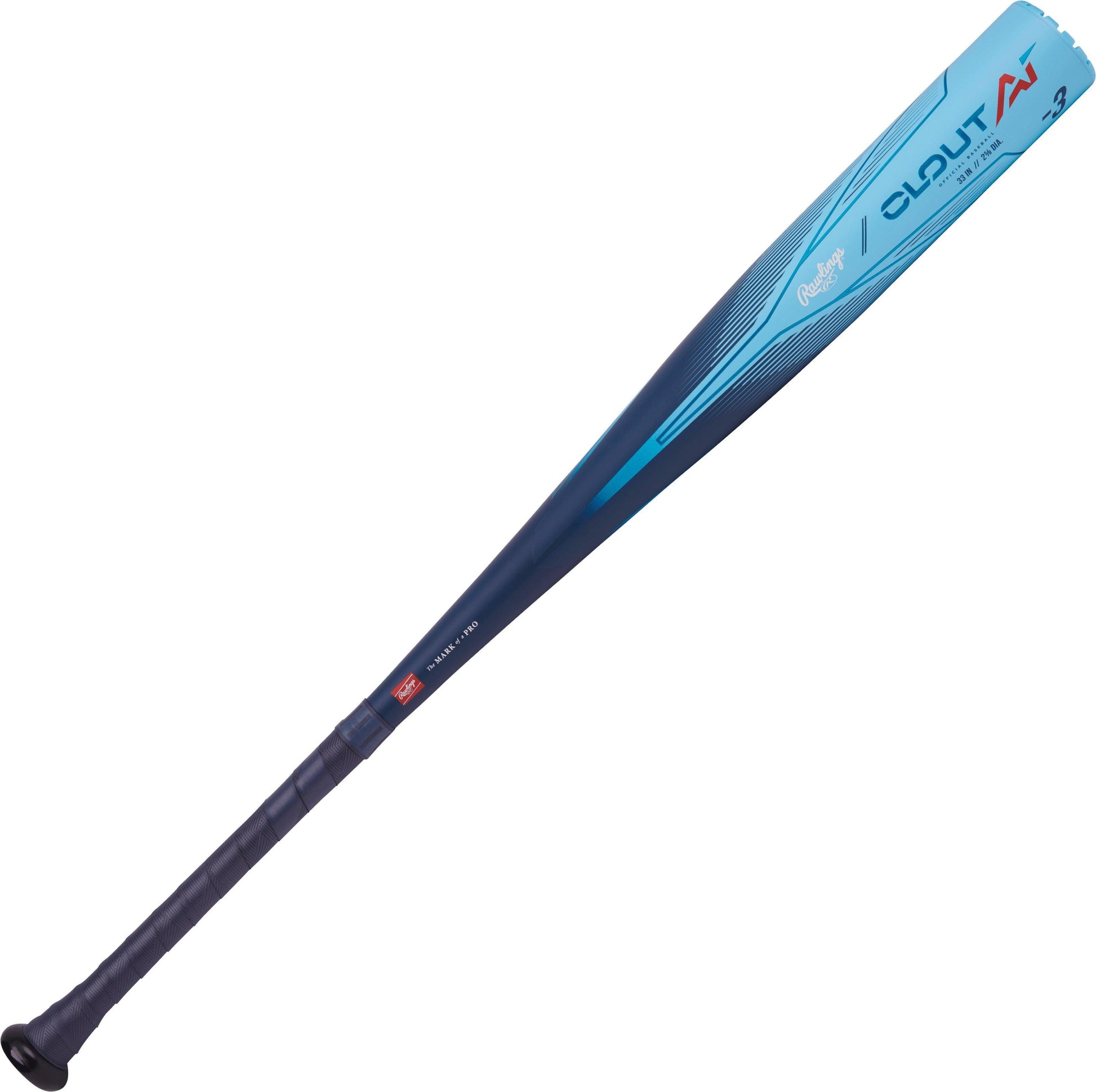 Rawlings Clout (-3) BBCOR Baseball Bat - RBB4C3 – Product View | Smash It Sports | alloy, bbcor, one-piece