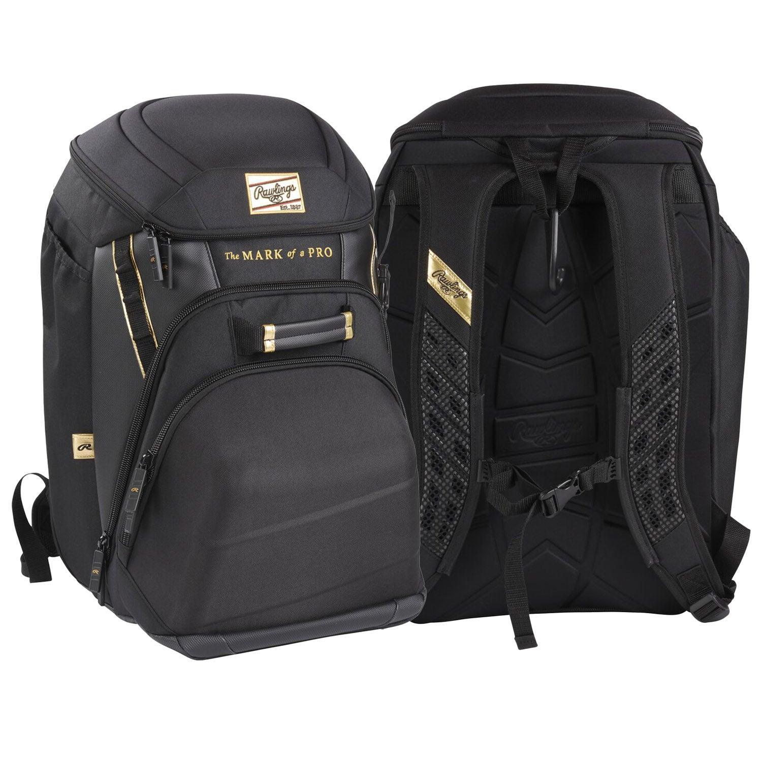 Rawlings Gold Collection Backpack Bag – Product View | Smash It Sports | pro, pocket