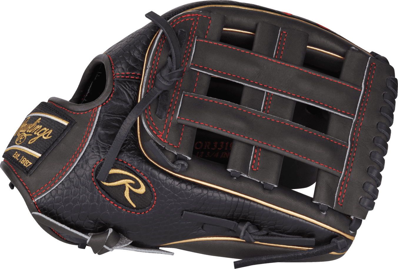 Rawlings Heart of the Hide 12.75" Baseball Fielding Glove - PROR3319-6DS - Smash It Sports