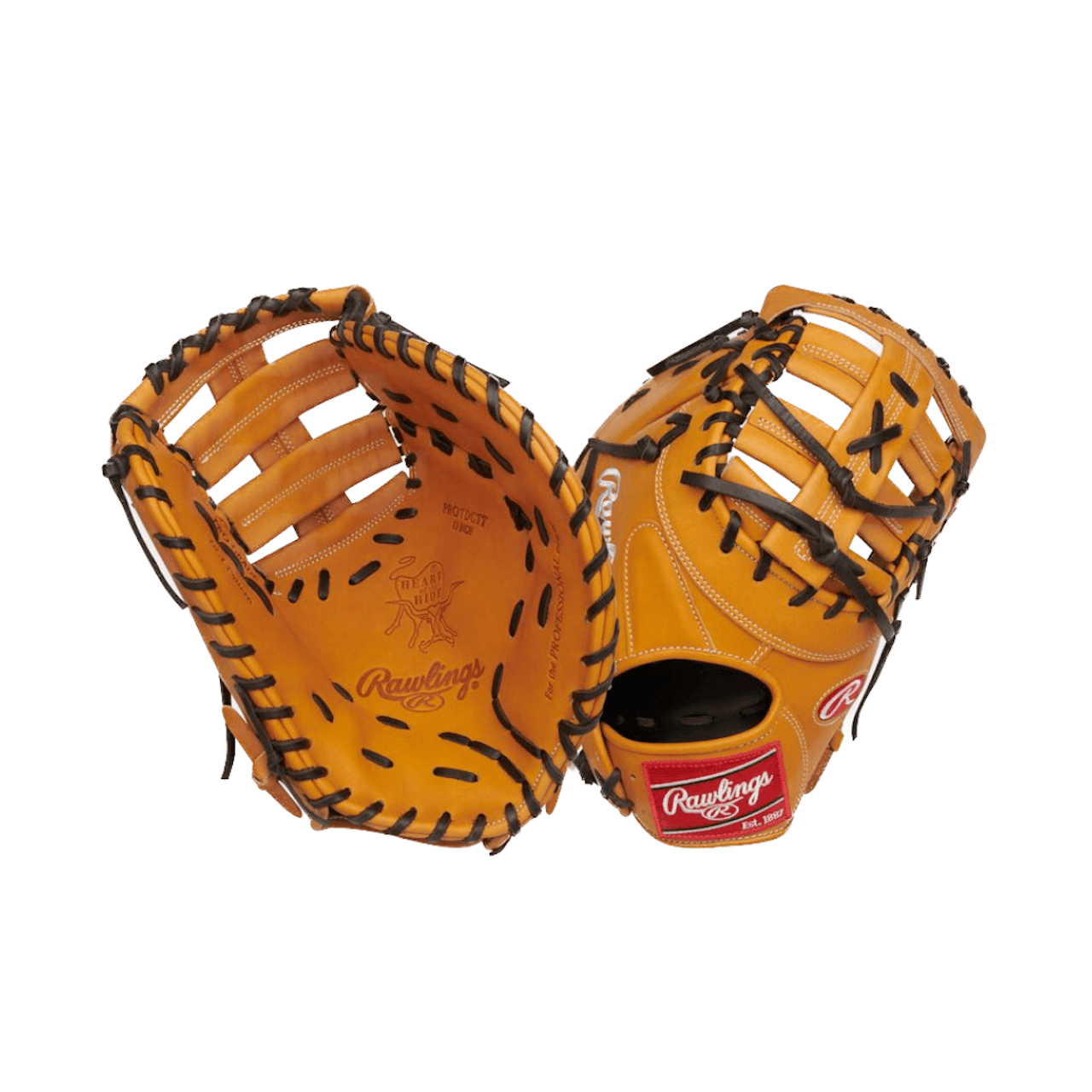 Rawlings Heart of the Hide 13" First Base Mitt/Glove PRODCTCB – Specs Overview | Smash It Sports | pocket, web