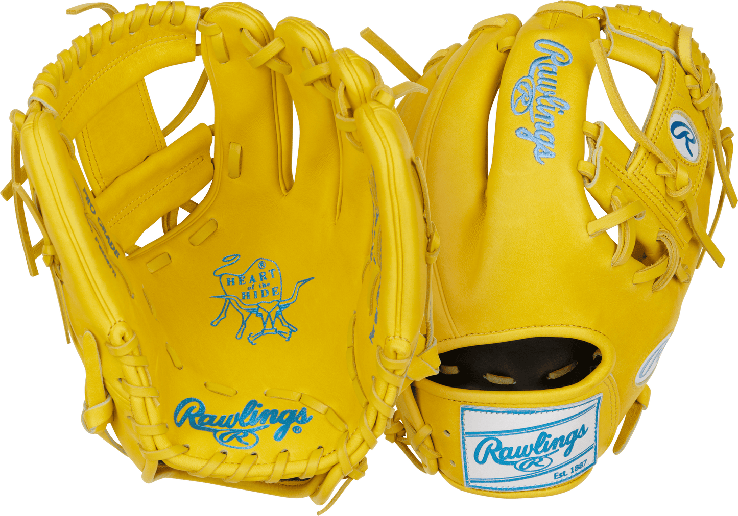 Rawlings Heart of the Hide Color Sync 11.5" Baseball Fielding Glove - PROR204-2Y – Specs Overview | Smash It Sports | leather