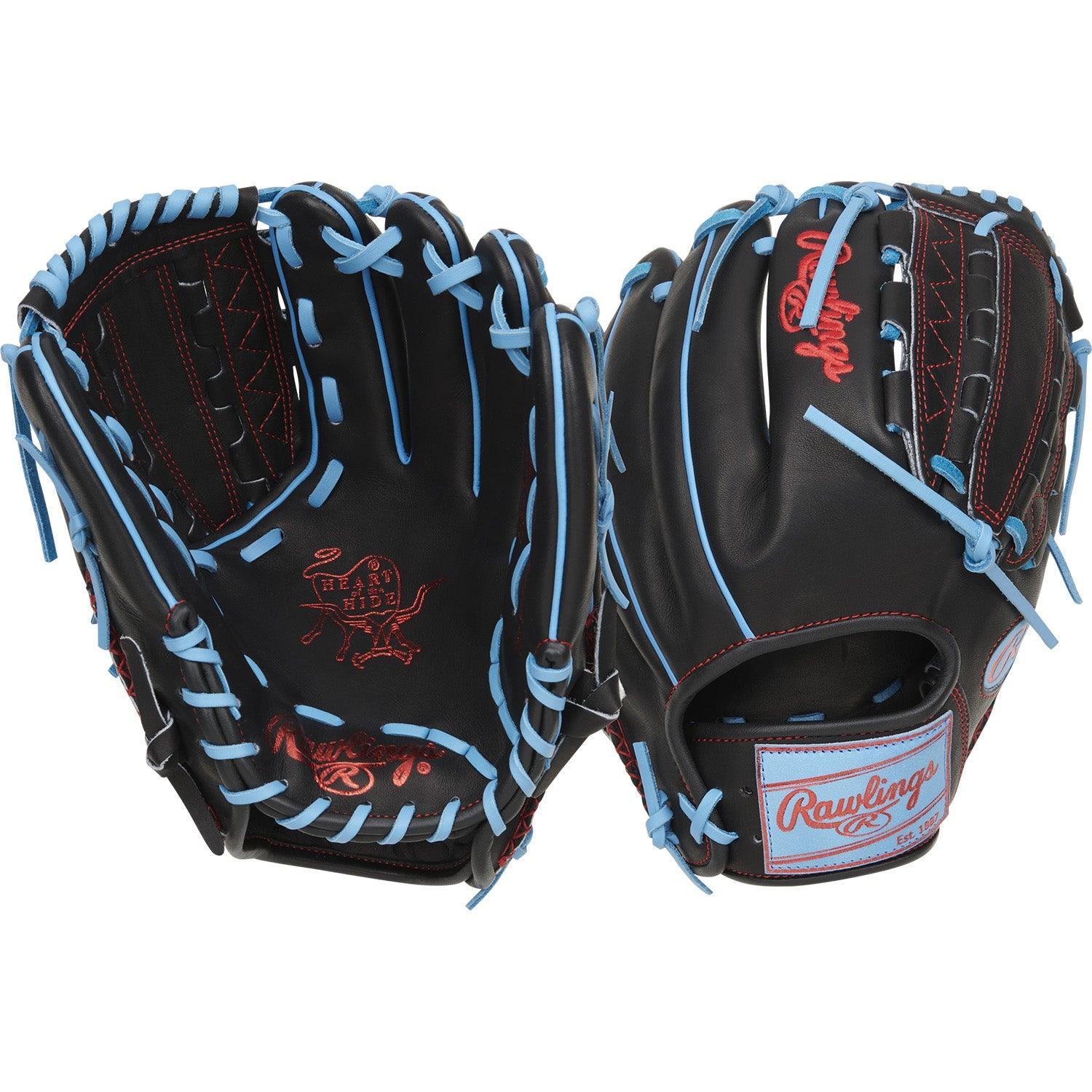 Rawlings Heart Of The Hide Color Sync 11.75" Baseball Fielding Glove - RPRO205-12BCB – Product View | Smash It Sports | leath