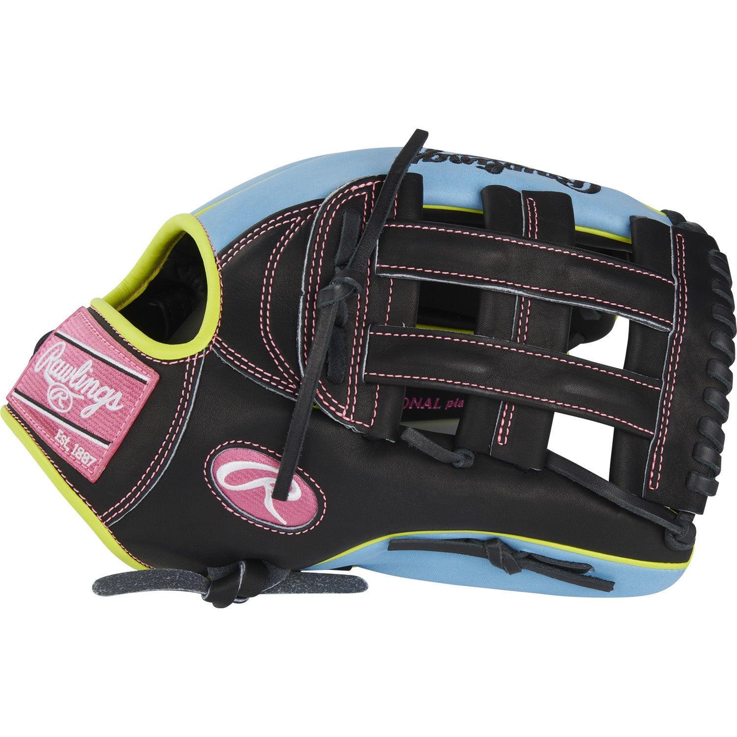 Rawlings Heart Of The Hide Color Sync 12.75" Baseball Fielding Glove - RPRO3039-6BCB – Product View | Smash It Sports | leath