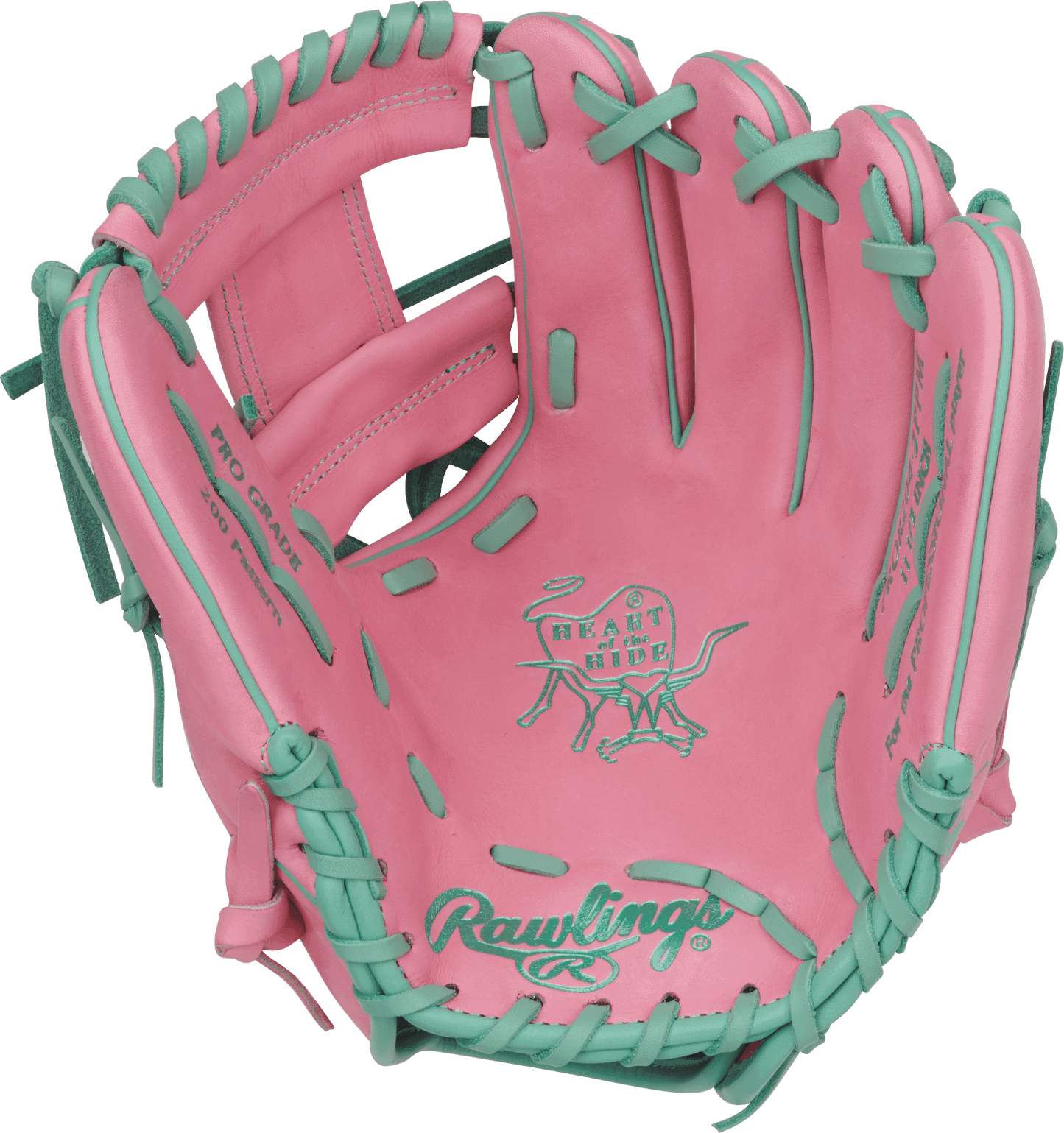 Rawlings Heart of the Hide Vibrant Series 11.5" Baseball Fielding Glove - PROR204-2PPM - Smash It Sports