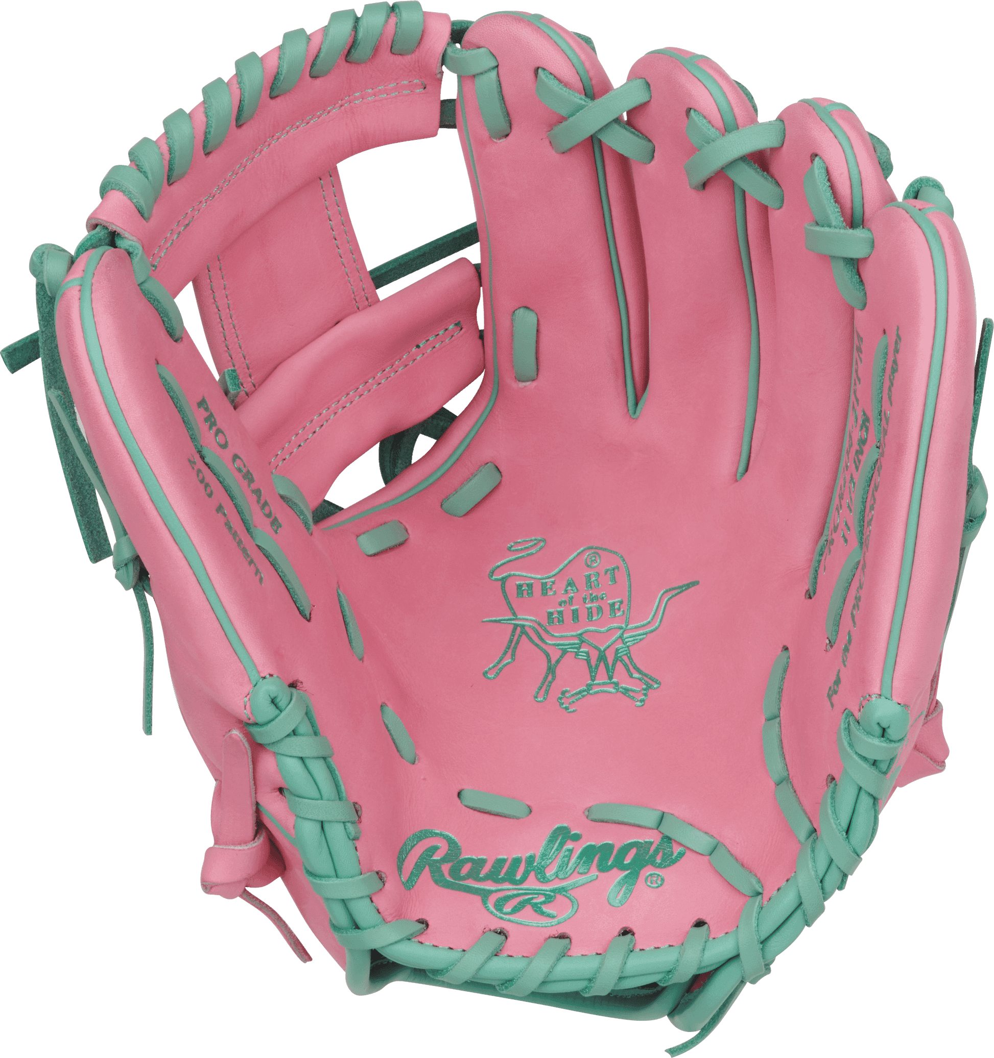 Rawlings Heart of the Hide Vibrant Series 11.5" Baseball Fielding Glove - PROR204-2PPM - Smash It Sports
